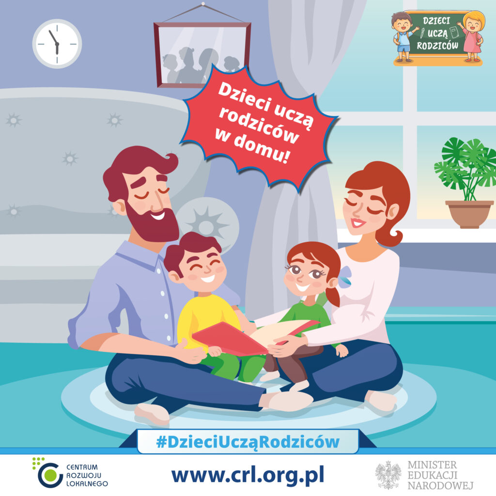 Zostań partnerem ogólnopolskiej akcji edukacyjnej „Dzieci uczą rodziców”