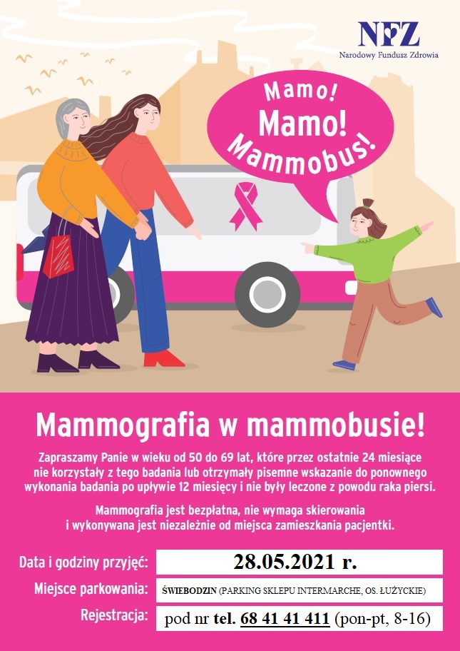 Akcja z Okazji Dnia Matki pod hasłem „MAMO! MAMO! MAMMOBUS!”