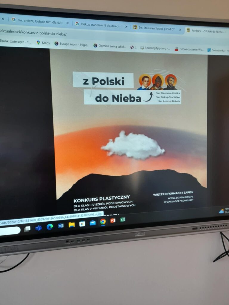 Z Polski do nieba-konkurs plastyczny