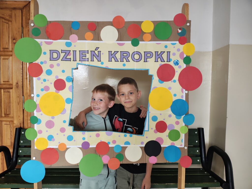 Międzynarodowy Dzień Kropki w klasach 1-3 