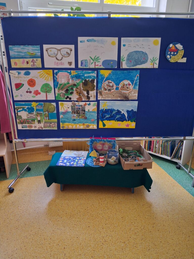 Konkurs plastyczny ,,Wspomnienie lata” w Przedszkolu nr 8