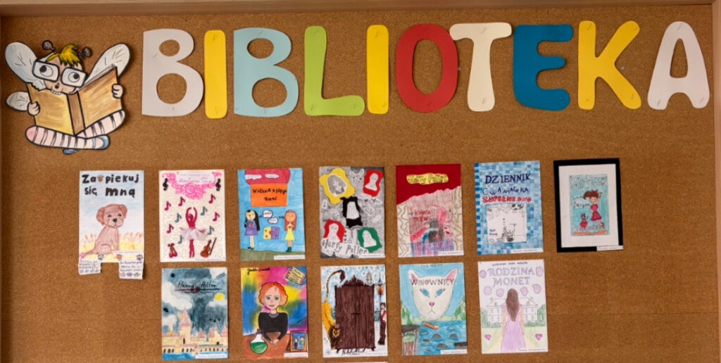 „Projekt okładki ulubionej książki”- konkurs biblioteczny