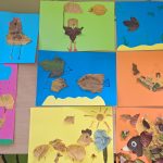 prace uczestników zajęć plastycznych