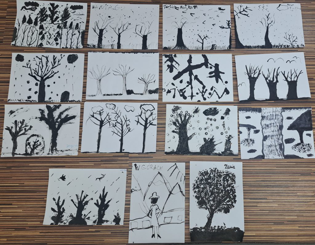 „Akademia Zdolnych Uczniów w Gminie Świebodzin” zajęcia plastyczne