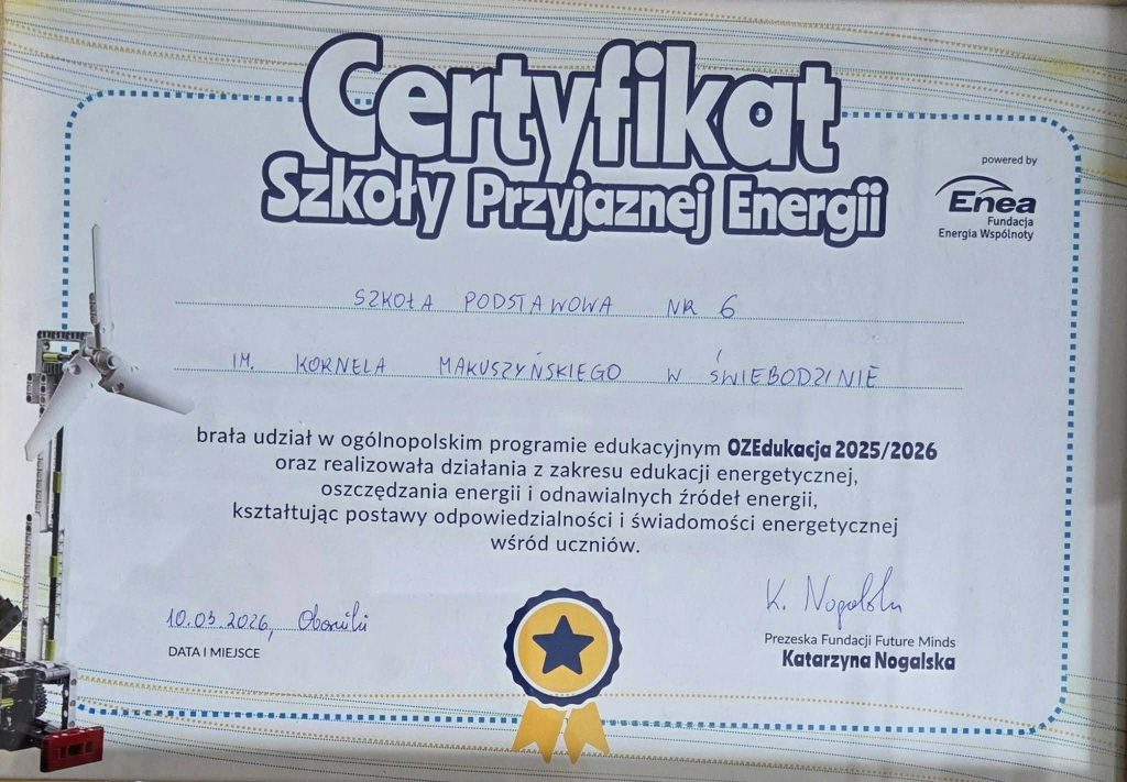 Og&oacute;lnopolski konkurs &bdquo;Supermoc oszczędzania energii&rdquo;