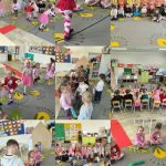 grupa przedszkolna w Dniu Kobiet- zajęcia