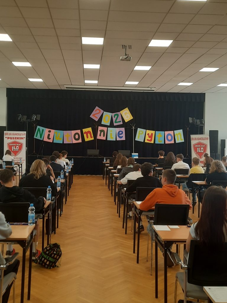 Konkurs z fizyki „Niuton nie pyton”