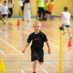 uczestnicy Sportowej Olimpiady Przedszkolaków