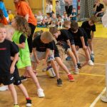 uczestnicy Sportowej Olimpiady Przedszkolaków