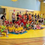 uczestnicy Sportowej Olimpiady Przedszkolaków